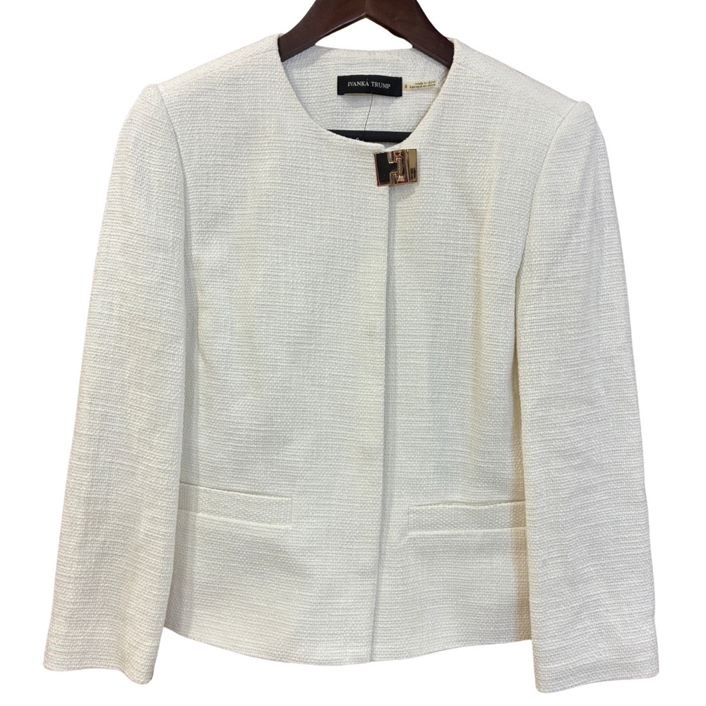 Ivanka Trump Women's White Blazer